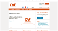 Desktop Screenshot of cafonline.org